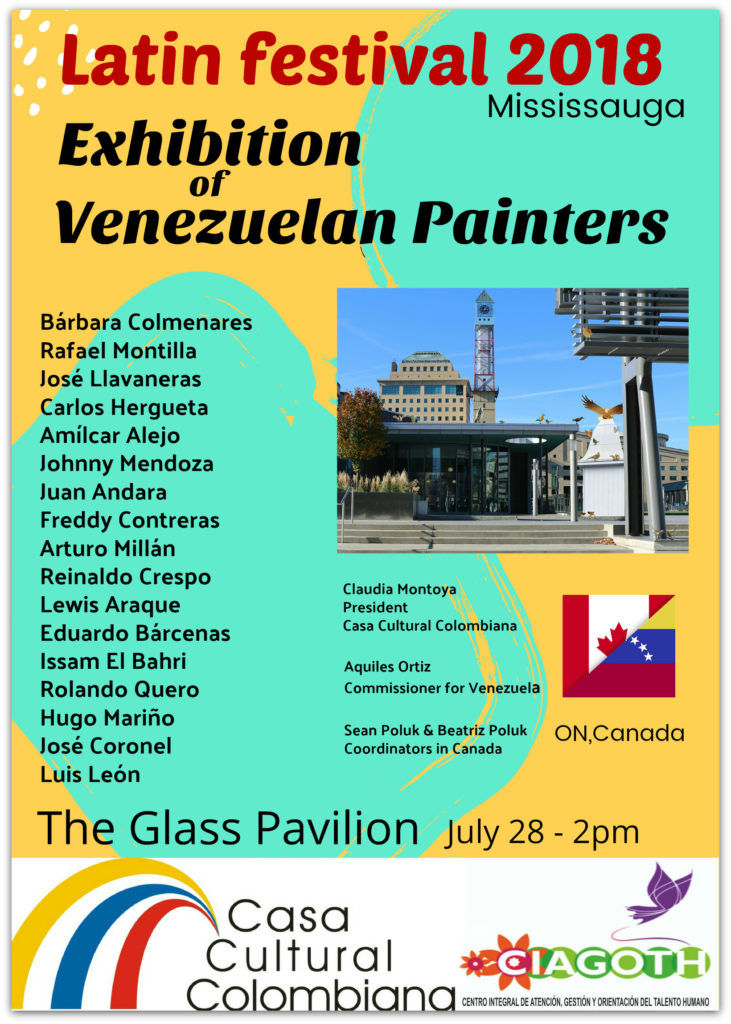Festival Latino de Canada Pintores Venezolanos