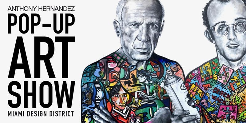 MIAMI POP-UP ART SHOW with ANTHONY HERNANDEZ