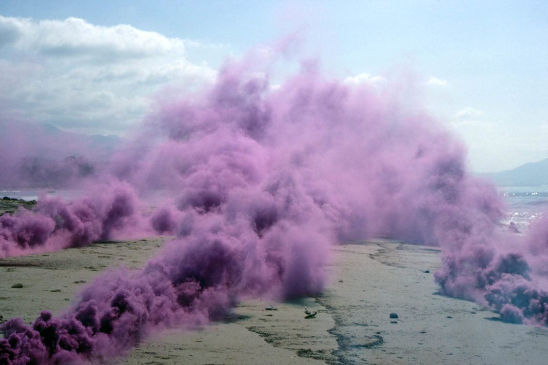 Judy Chicago, A Purple Poem for Miami