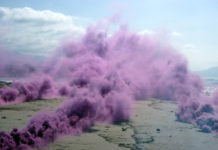 Judy Chicago, A Purple Poem for Miami