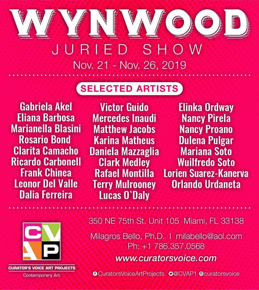 Wynwood Juried Show Fall edition 2019