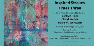 Inspired Strokes Times Three Carolyn Heiss-Cheryl Kramer- Helen M. Weinstein.jpg