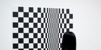 Movement In Squares (1961). British Council. By Bridget Riley.