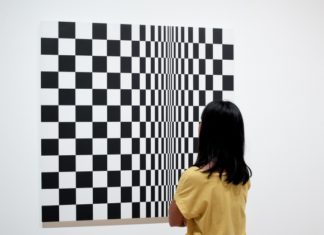 Movement In Squares (1961). British Council. By Bridget Riley.