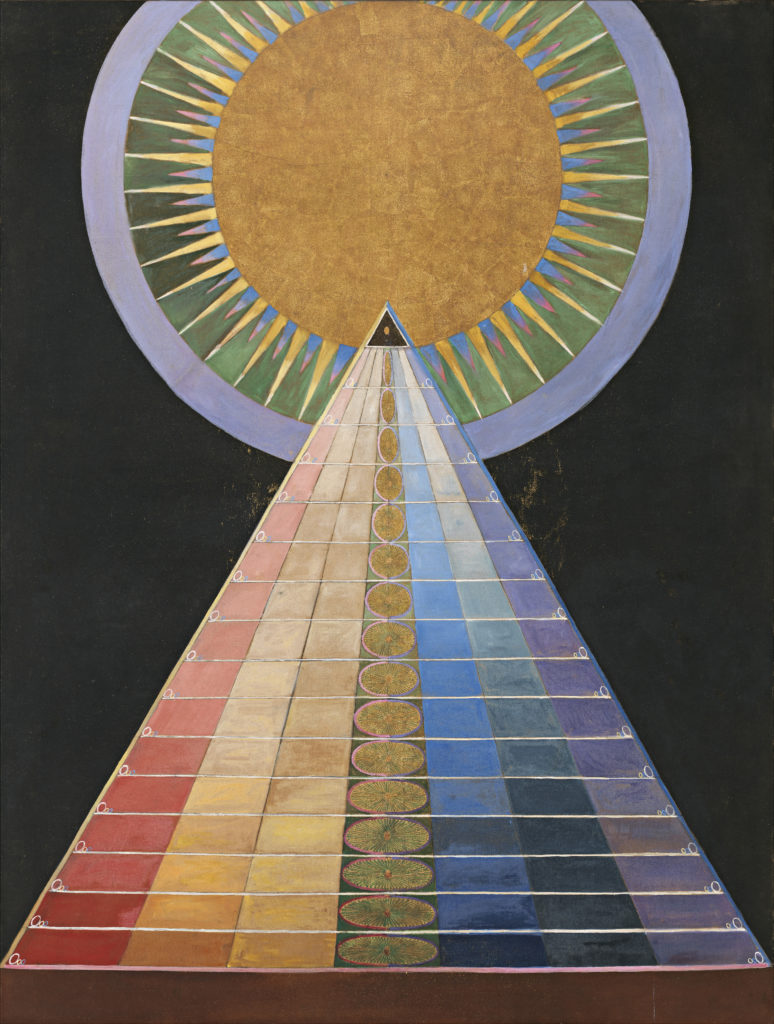 Hilma af Klint Abstracción Geométrica