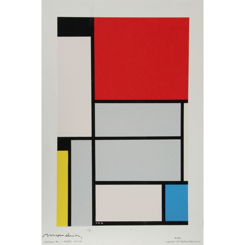 Abstracción Geométrica Piet Mondrian