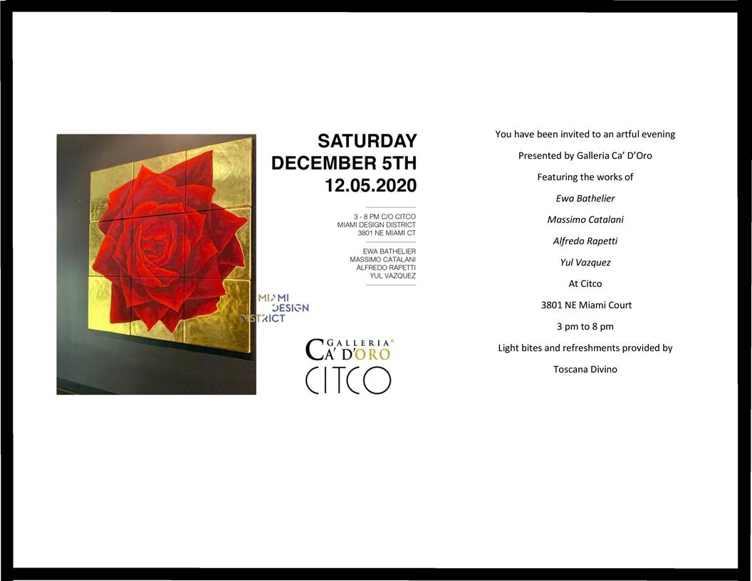 Galleria Ca' D'Oro x CITCO - Miami Art Week Event