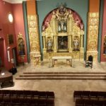 The Chapel of Our Lady of La Merced in Miami. View of the Main Altar