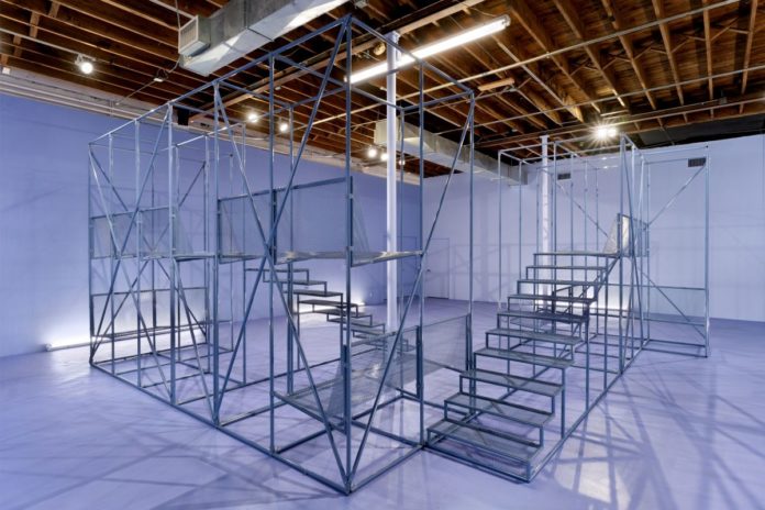 GeoVanna Gonzalez, HOW TO: Oh, look at me, 2021. Installation view at Locust Projects. Photo by: Zachary Balber