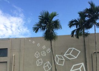 Rafael Montilla Kubes in Action Street Art
