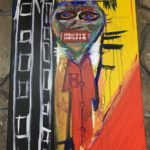 Brandon Mitchell The towers Nightguard, 2021, Acrylic on Canvas