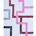 Ricardo Carbonell Pink #1, 2019 Collage on Canvas