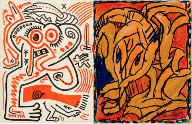 Confrontation: Keith Haring & Pierre Alechinsky | Art Miami Magazine