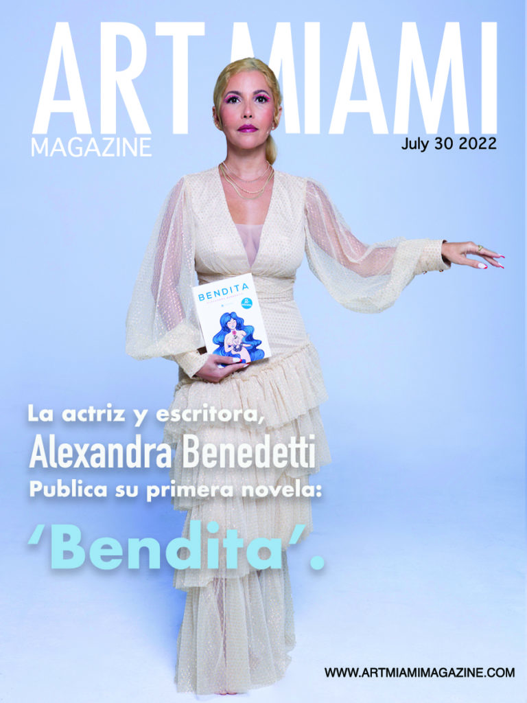 Art Miami Mag cover- Alexandra Benedetti