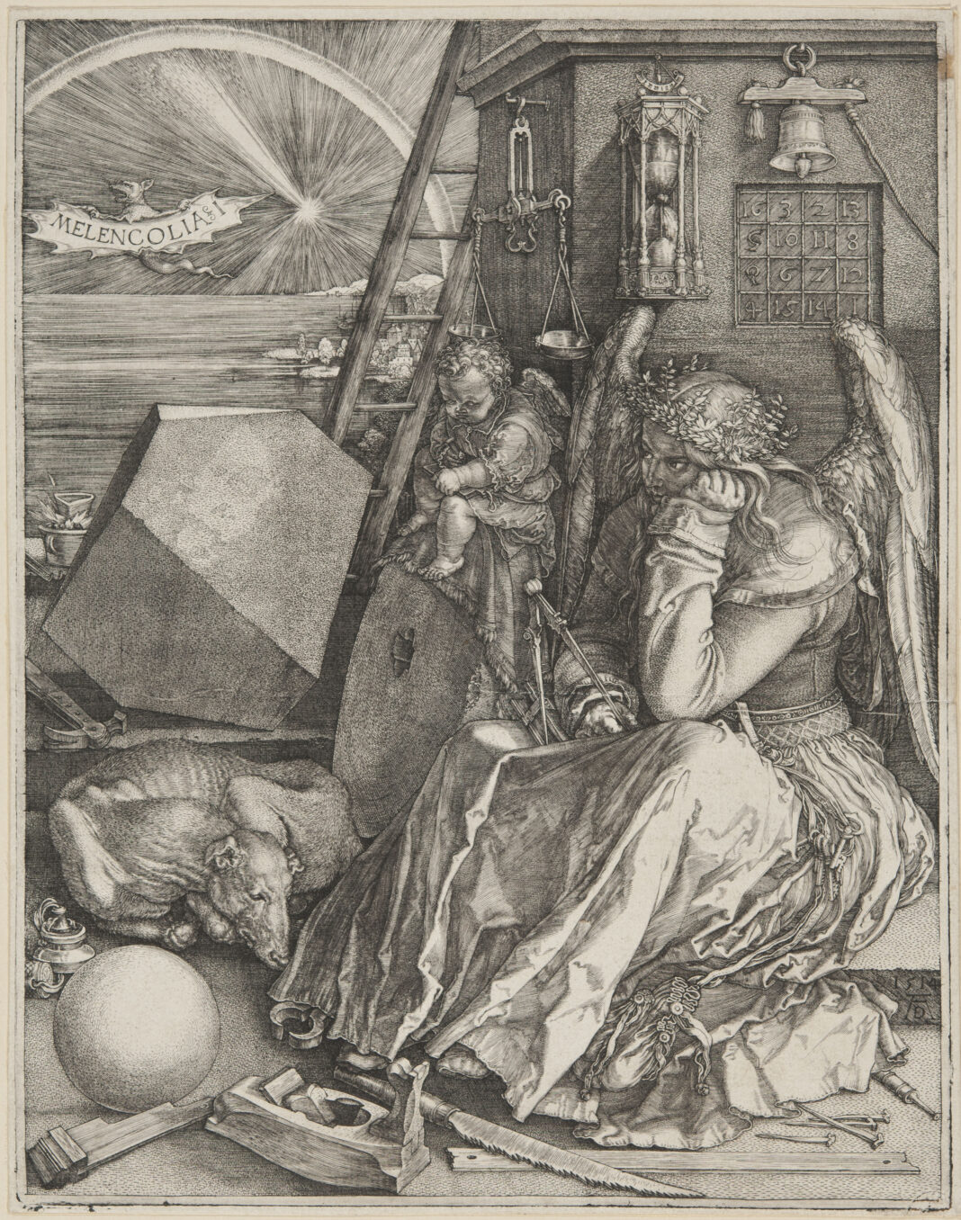 Albrecht Dürer: Melankolien.