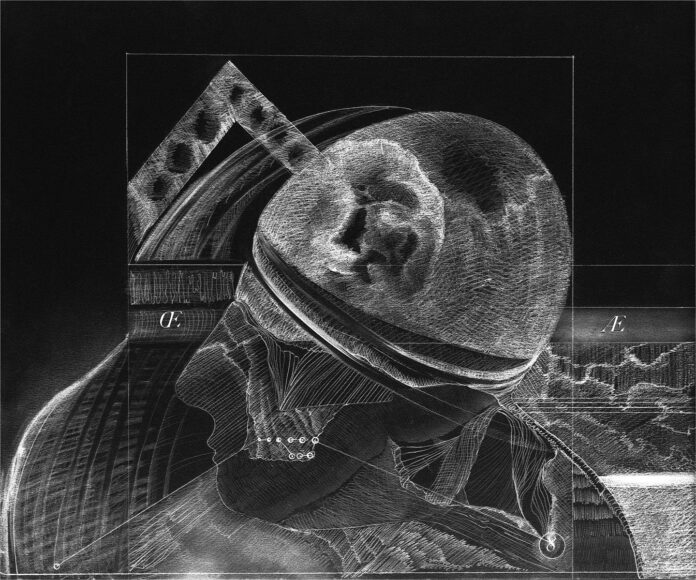 Magaly-Barnola-Otaola-The-Astronaut-2021-Digital-Image-Reversed-printed-on-aluminum-Mounted-on-acrylic-1