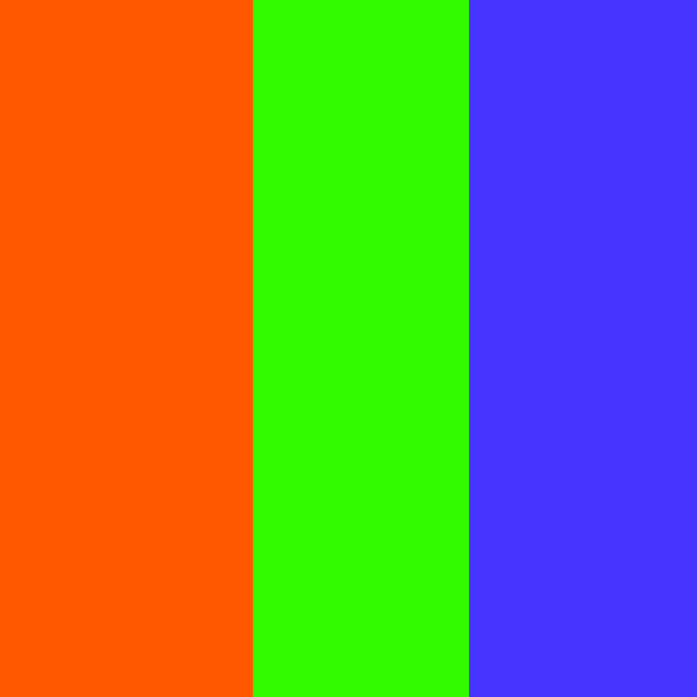 Secondary Colors, Orange, Green, Purple