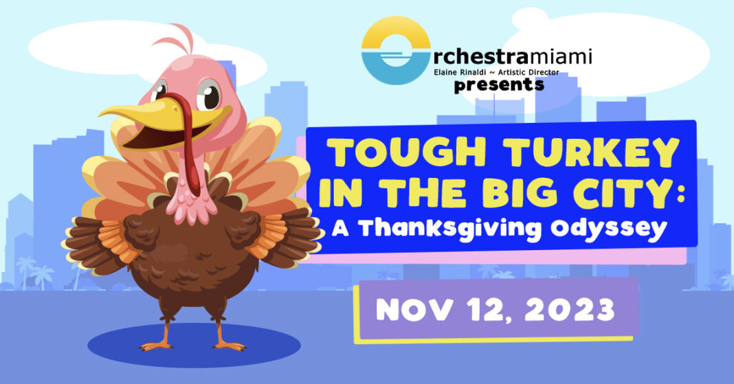 Touch Turkey in the City: A Feathered Tale is happening on Sunday, November 12, 2023, at 3 PM EDT in Pinecrest Gardens.
