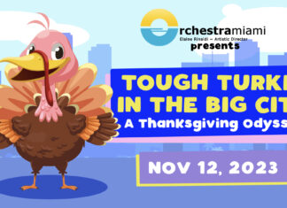 Touch Turkey in the City: A Feathered Tale is happening on Sunday, November 12, 2023, at 3 PM EDT in Pinecrest Gardens.