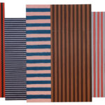 Backs and Fronts, Oil on Linen and canvas, twelve attached canvases, 96 x 240 inches, 1981, ©Sean Scully