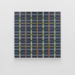 Final Grey ½, Acrylic and tape on canvas, 84 x 84 inches, 1974, (right) Second Order ½, Acrylic on canvas, 60 x 60 inches 1974, ©Sean Scully; Courtesy Lisson Gallery