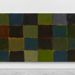Guadalupe, Oil on aluminum, 85 x 150 x 2 1/8 inches, 2022, ©Sean Scully; Courtesy Lisson Gallery