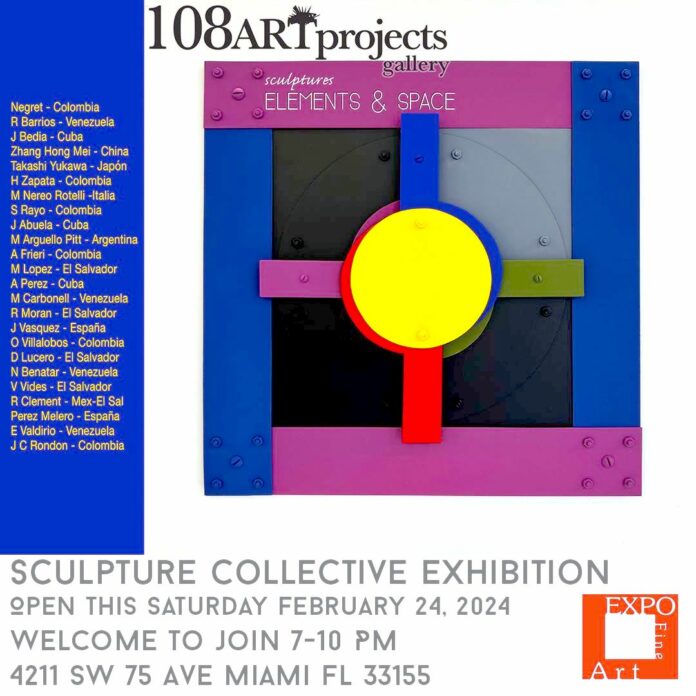 108 ART Projects Art Gallery Exhibition "Sculptures Element & Space"