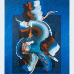 Taliesin Unleashed #1, Acrylic on Canvas, 49.5” x 37.5”, 2020