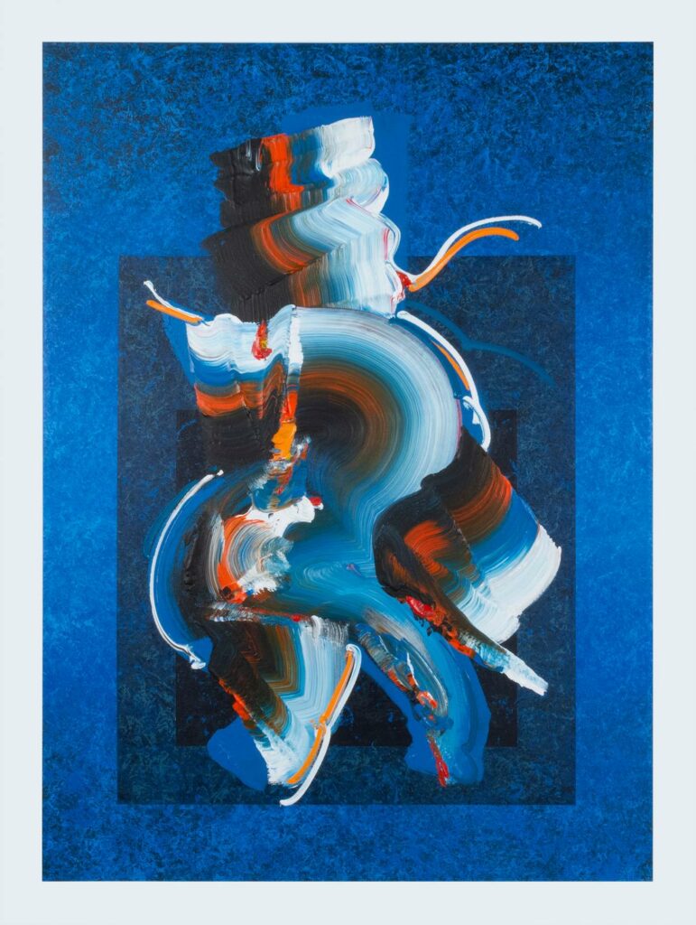 Taliesin Unleashed #1, Acrylic on Canvas, 49.5” x 37.5”, 2020