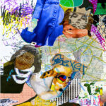 Diane Holland Palimpsestic Metanoia 9 (Hommage to Hannah Höch), 2021,Kodak Endura metallic print, 22 x 17 inches (edition of 5)