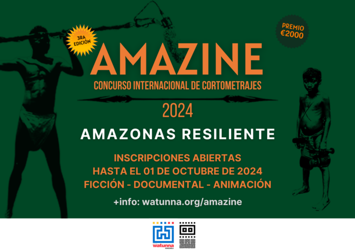 Amazonas Resiliente es la temática del concurso internacional  de Cortometrajes Amazine