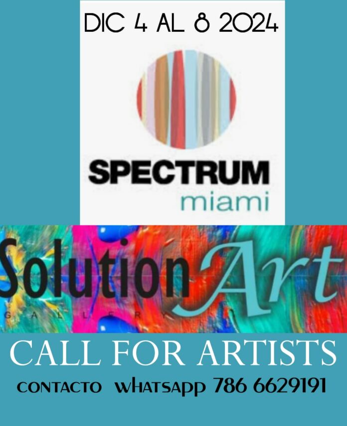 Call for Artists Miami Art Week 2024