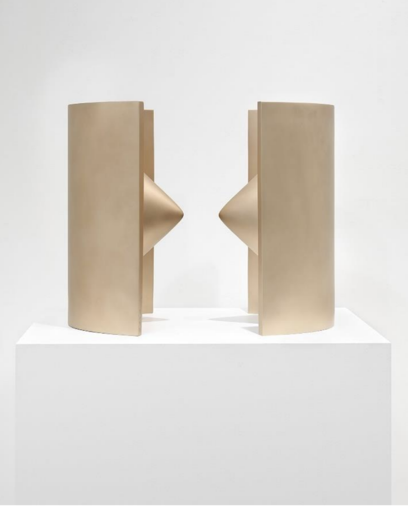 ZILIA SÁNCHEZ, Concepto II, ca. 1998/2019. Bronze. 60.5 x 41.3 x 31.8 cm each. Courtesy of the artist and Galerie Lelong and Co., New York.