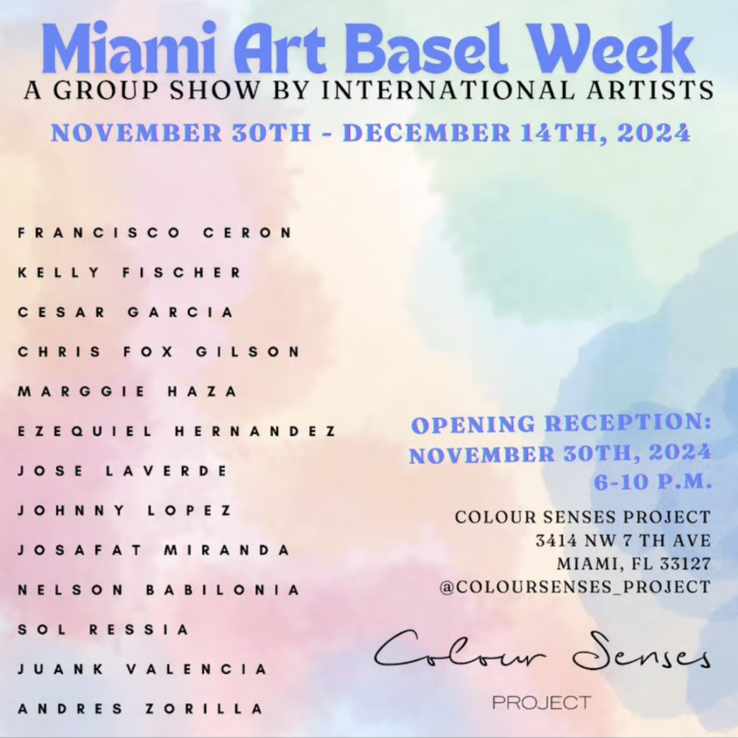 Colour Senses Project + Miami Art Week 2024