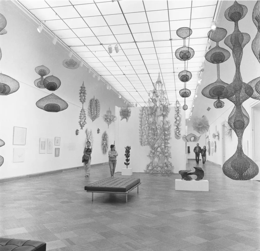 Ruth Asawa wire art, sculpture