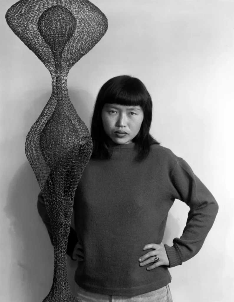 Ruth Asawa wire art, sculpture