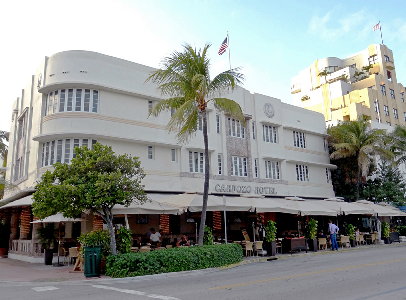 1939, Hotel Cardozo, MIAMI, USA, Henry Hohauser