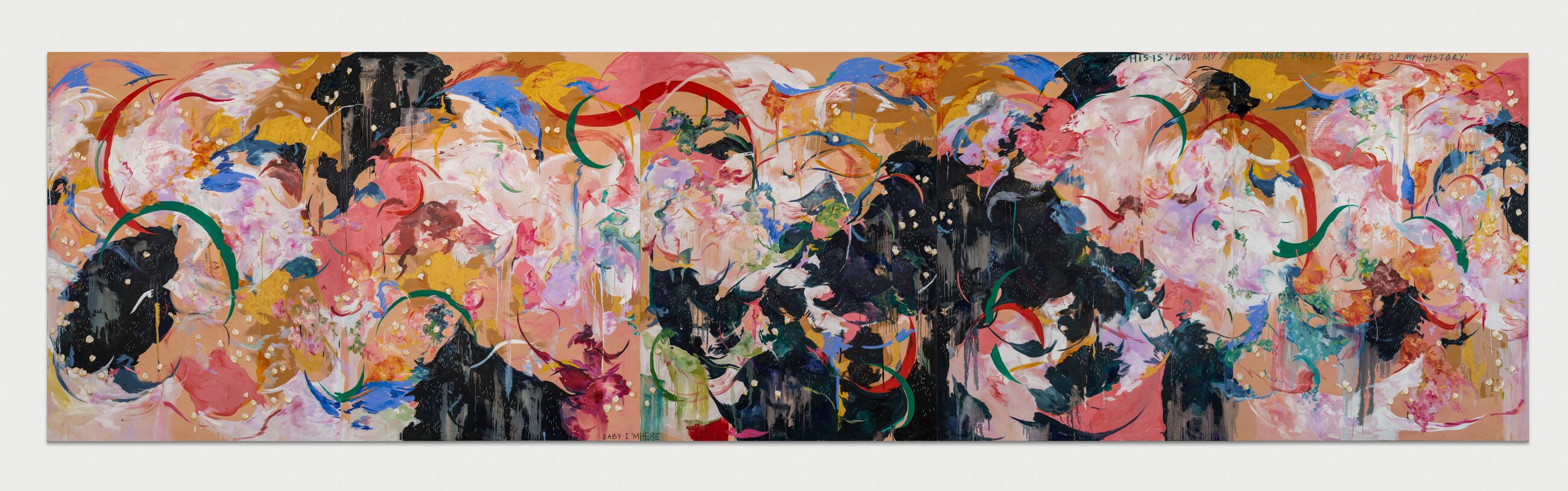 アート・デザイン・音楽 Laura Van Severen Land. Sundown” 24x20 acrylic on wood panel 🕷️🕸️ Inspired by a