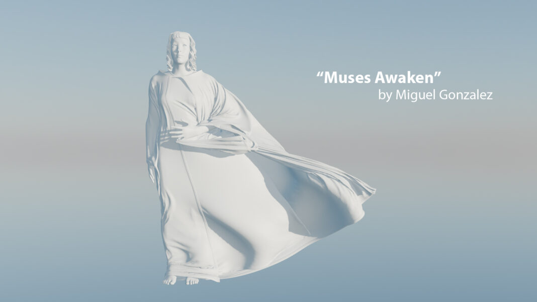 “Muses Awaken” by Miguel Gonzalez