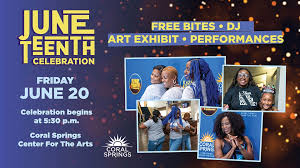 Coral Springs Center for the Arts Hosts Vibrant Juneteenth Celebration