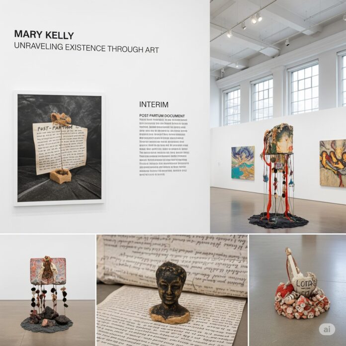 Mary Kelly: Desentrañando la Existencia a Través del Arte