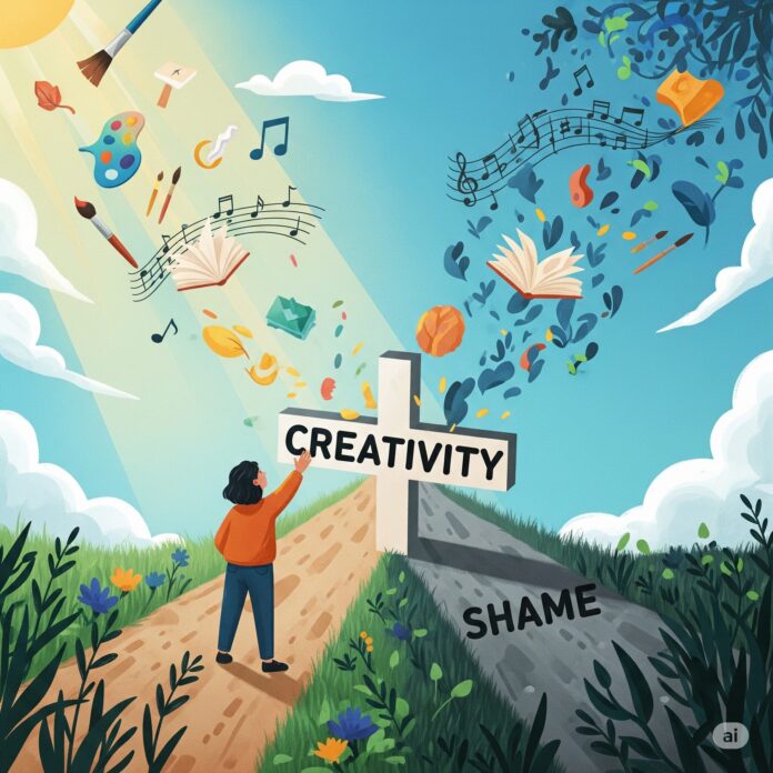 Cómo recuperar tu creatividad sin vergüenza