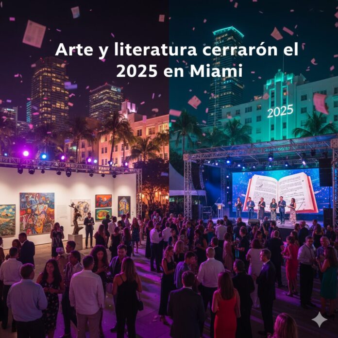 Arte y literatura cerrarán el año en Miami