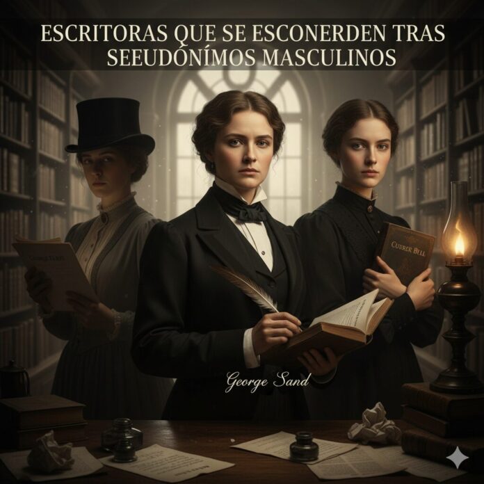 Escritoras que se escondieron tras seudónimos masculinos