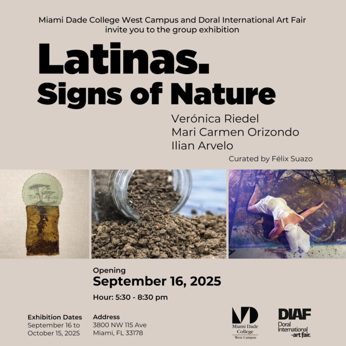 Latinas. Signs of Nature” Art Exhibition