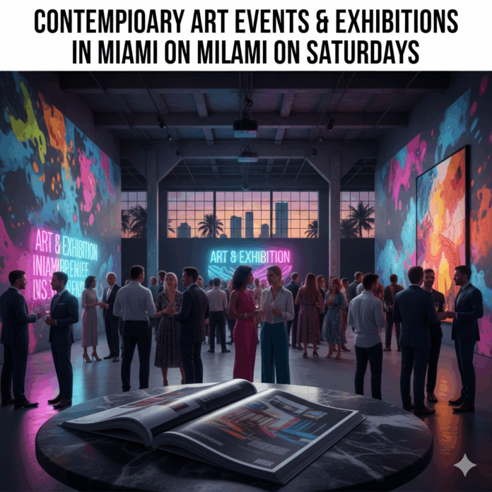 Contemporary Art events & exhibition in Miami on Saturdays