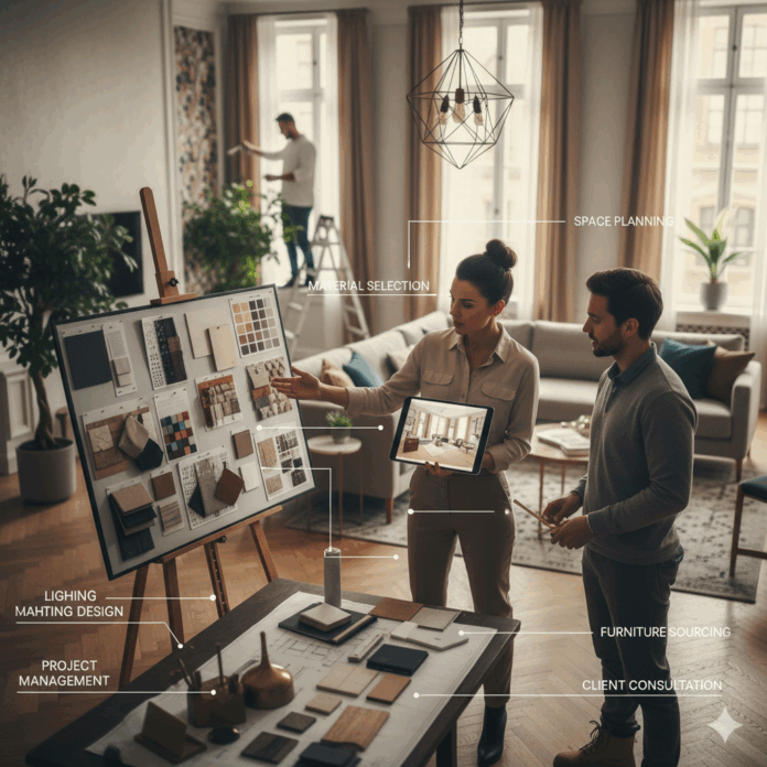 What exactly does an interior designer do?