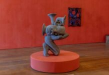 Woody De Othello: coming forth by day Installation view: Woody De Othello: coming forth by day, Pérez Art Museum Miami, 2025-26. Photo: Lazaro Llanes.