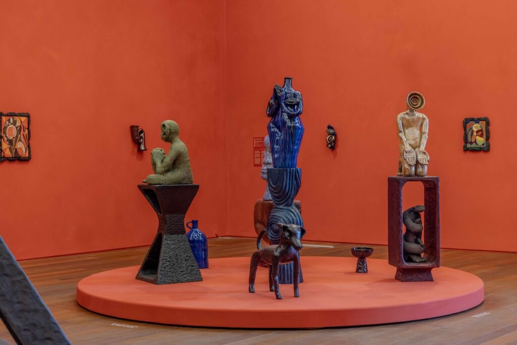 Installation view: Woody De Othello: coming forth by day, Pérez Art Museum Miami, 2025-26. Photo: Lazaro Llanes.