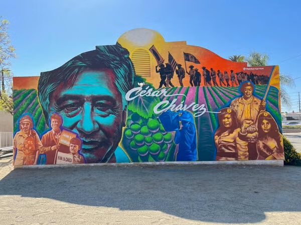 Cesar Chavez Mural - Department of Chemistry Cesar Chavez Mural - Department of Chemistry